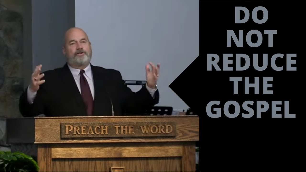 Don't Treat The Gospel Like An Infomercial- Dr. David Doran