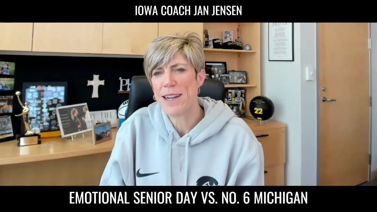 Emotional Senior Day Awaits Iowa Hawkeyes