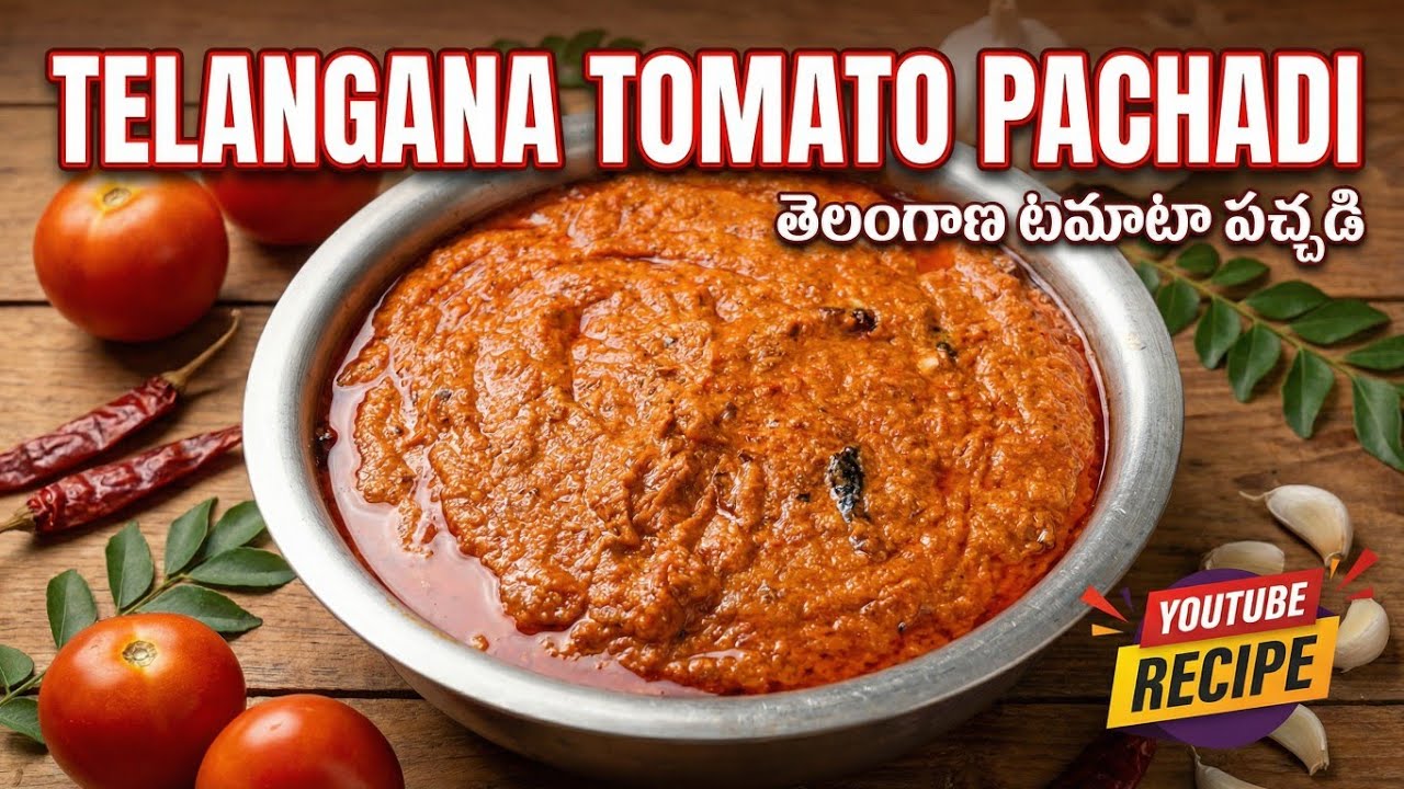  టమాటా పండు మిర్చి పచ్చడి | tomato pickle | tomato pachadi | telangana special pickle | spicy