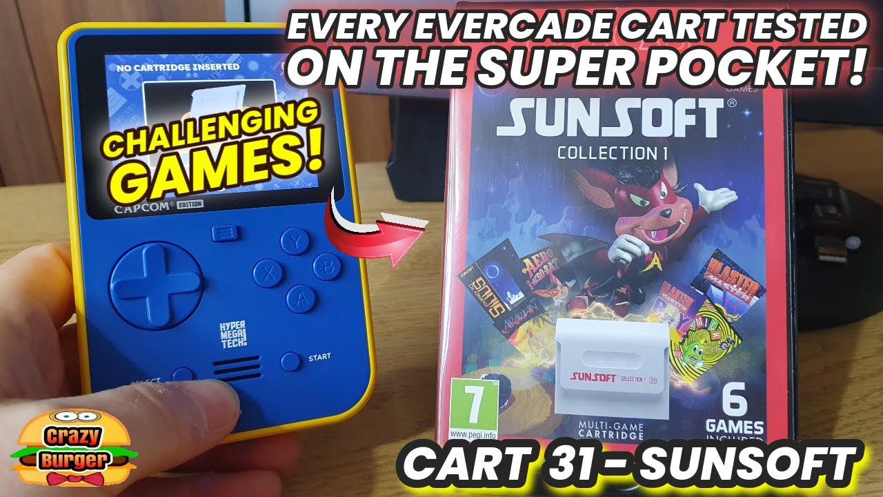 Evercade Sunsoft Collection 1 - Worth Picking Up for The Super Pocket?