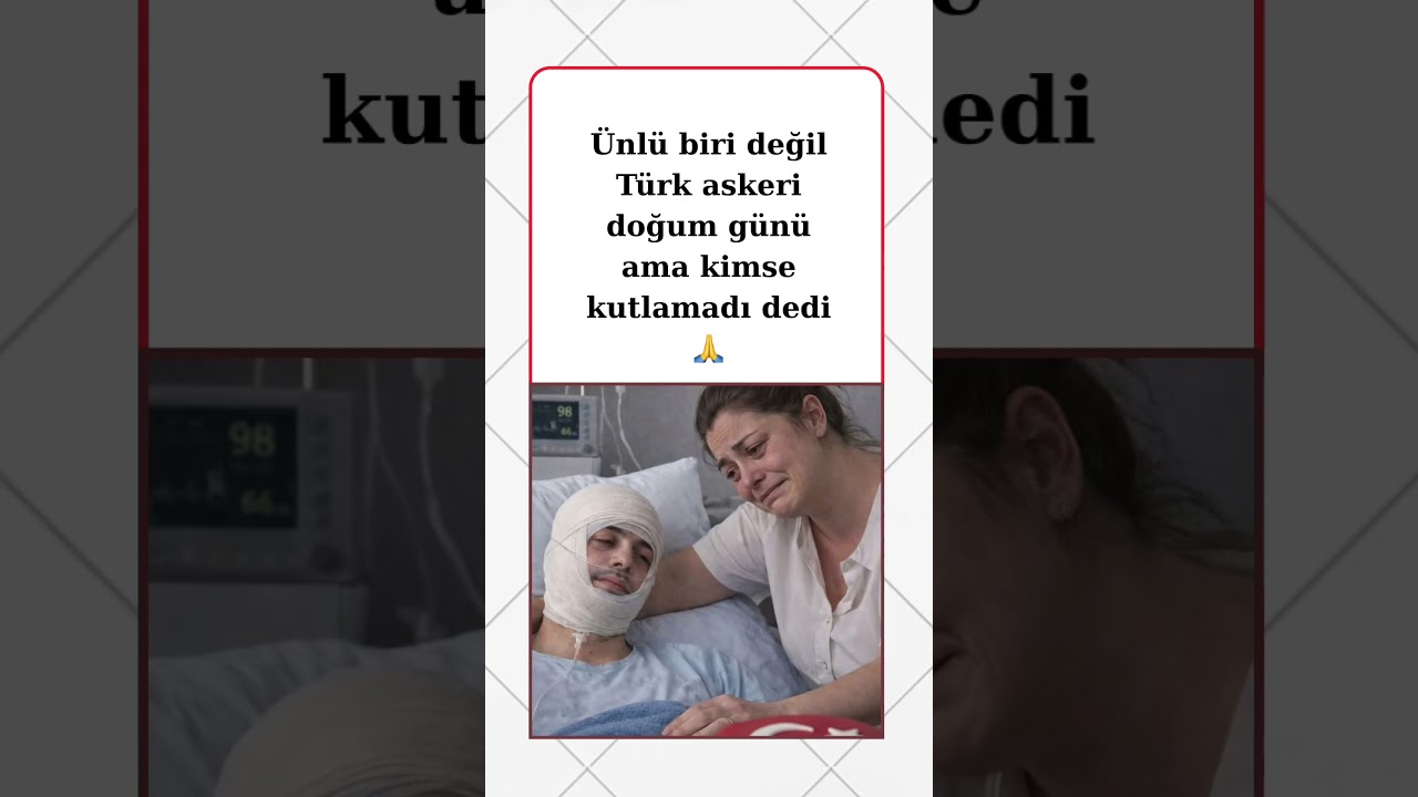 Türk Askeri “Bugün Doğum Günüm Ama Kimse Kutlamadı” Dedi 🙏