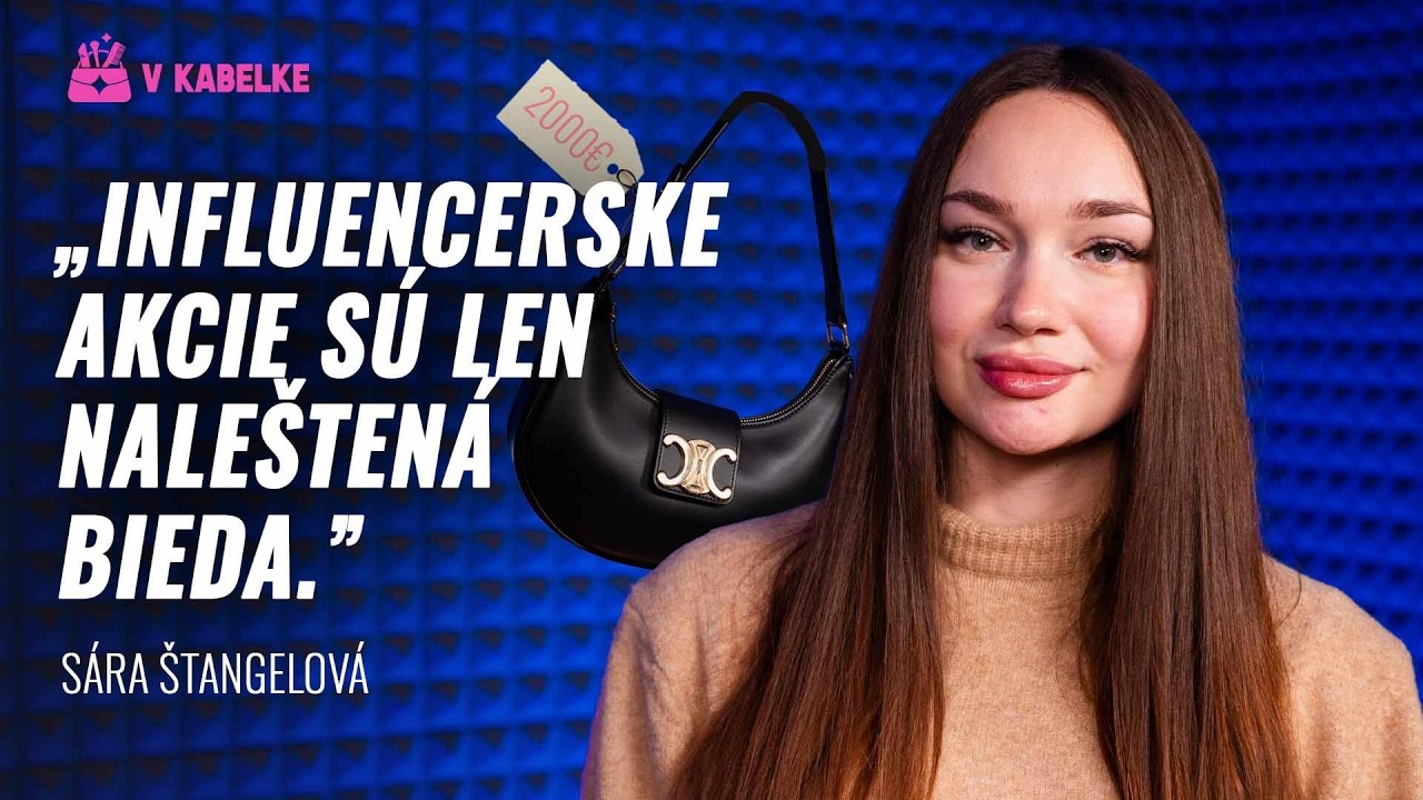 V KABELKE - Sára Štangelová: Veľa influencerov si neuvedomuje, akí sme nahraditeľní