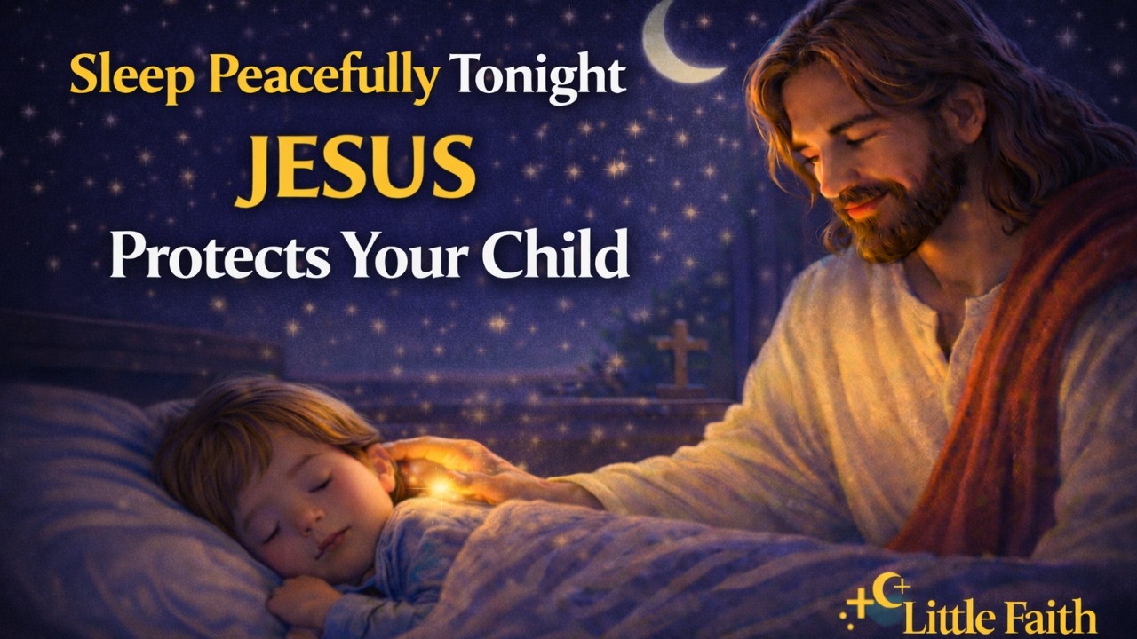 Sleep Peacefully Tonight 🌙 Jesus Is Watching Over Your Child (25 Minutes)