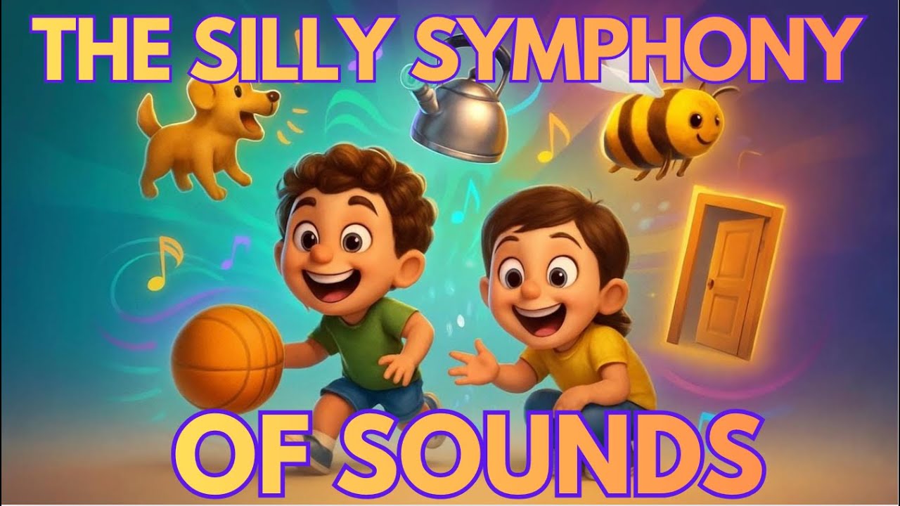 The Silly Symphony of Sounds 🎶 | A Fun Kids Song About Listening and Rhythm!