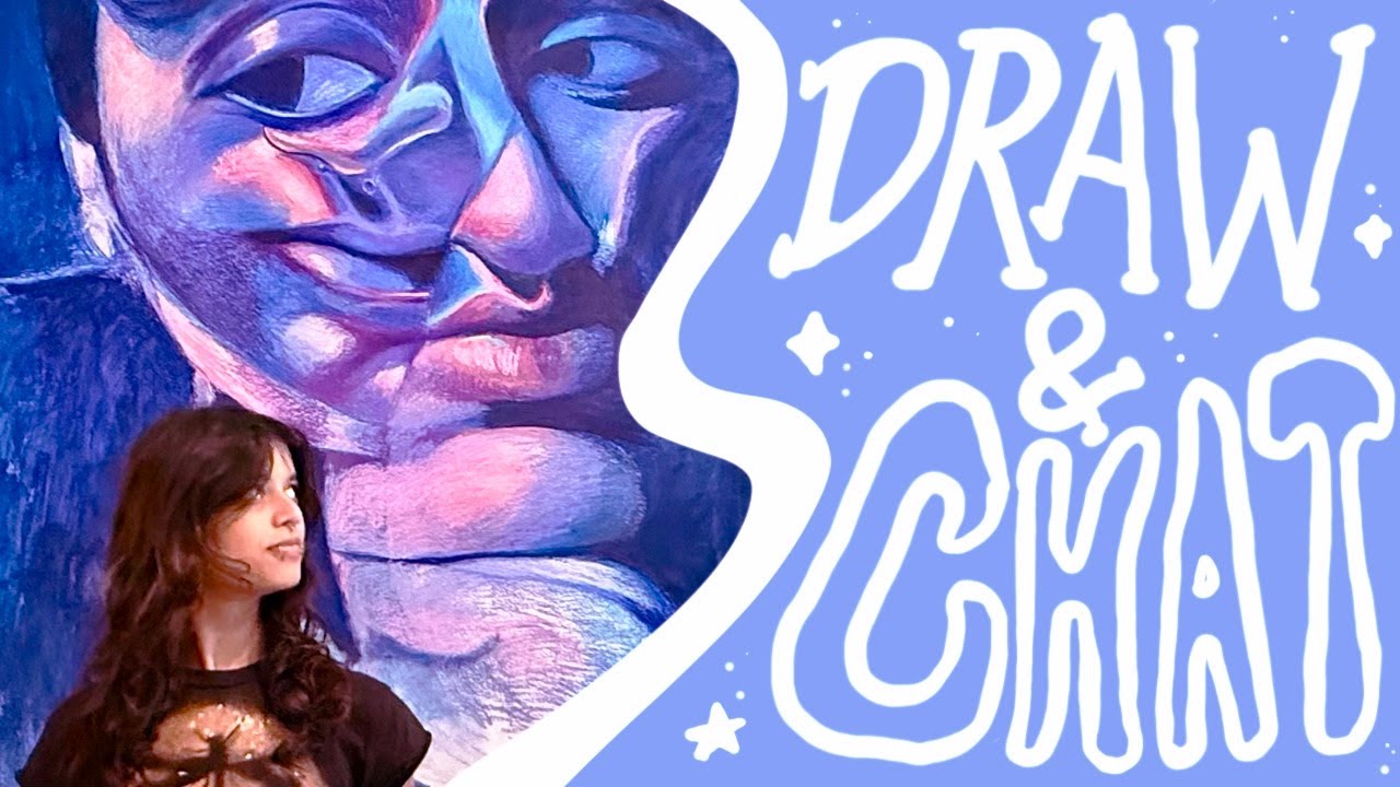DRAW & CHAT ~ Painting, Printmaking, and a Big A** Drawing