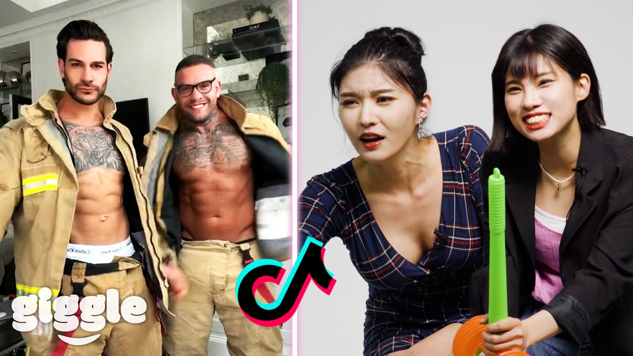 Korean Girls React to TikTok 