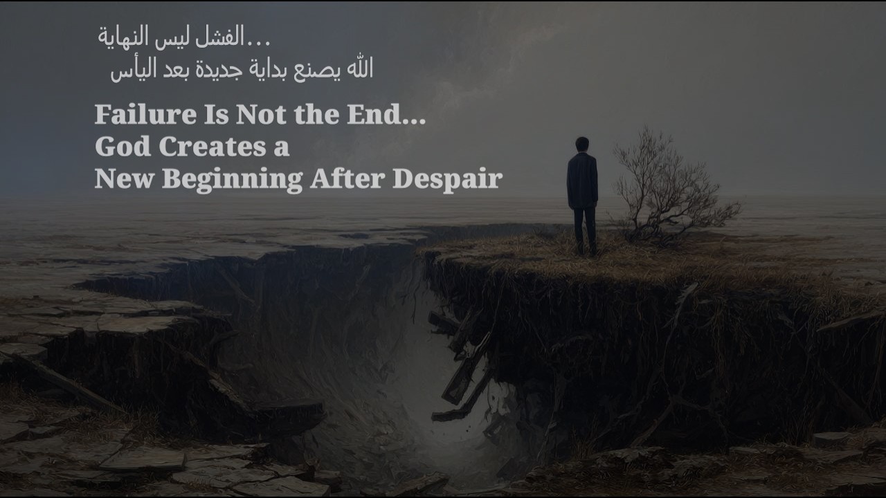 Failure Is Not the End…�God Creates a New Beginning After Despair” - Pastor Fadi Hanna