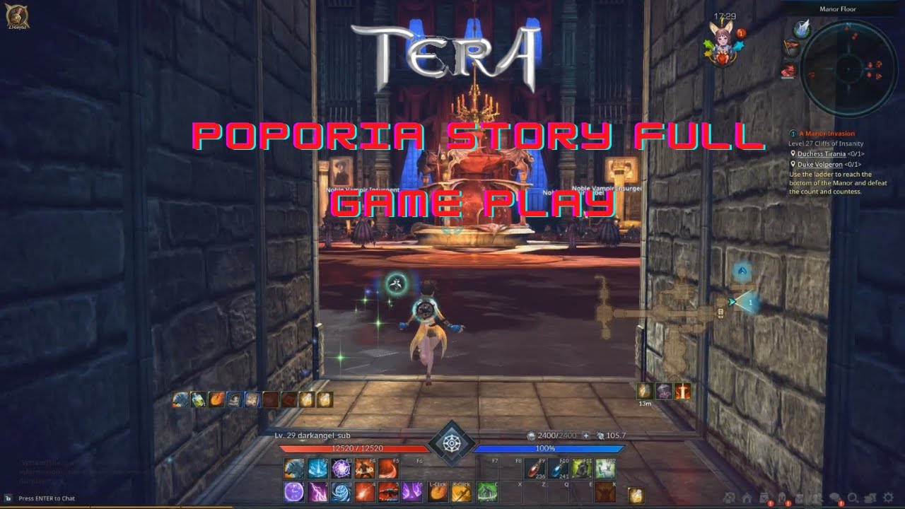Tera Online Poporia Story Full GamePlay