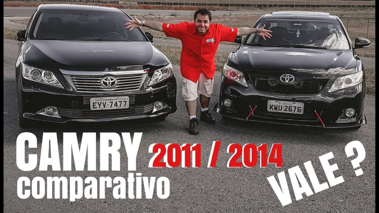 COMPARATIVO CAMRY 2011 CAMRY 2014 VALE O PREÇO ?