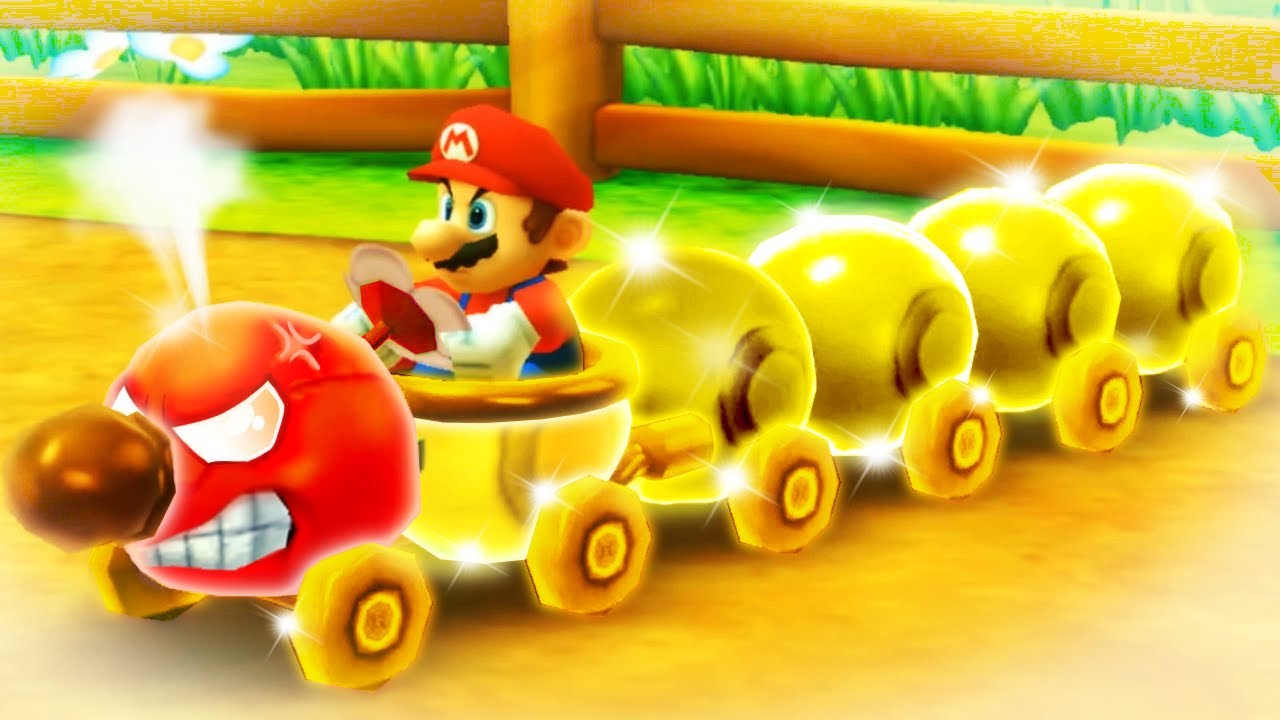 Mario Party Star Rush MiniGames - Mario Vs Wario Vs Luigi Vs Waluigi (Master Cpu)
