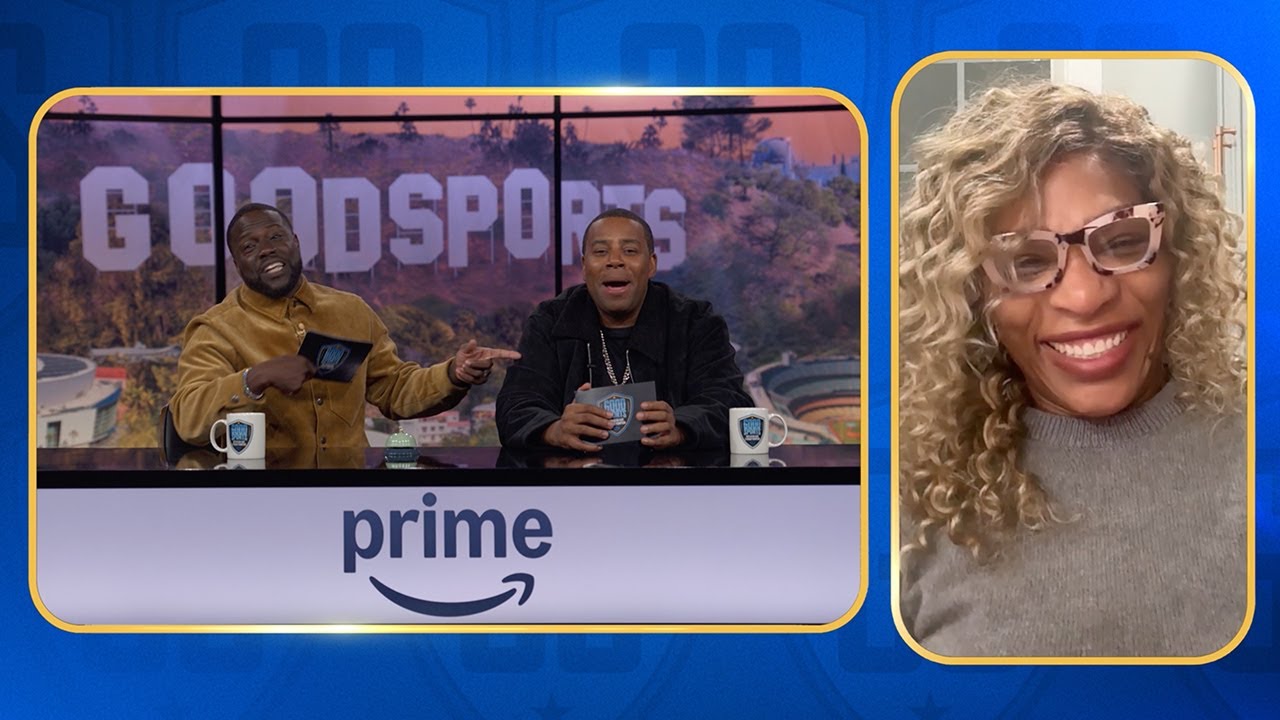 Serena Williams spots 'Real or Fake' Athlete Brands | Good Sports With Kevin Hart & Kenan Thompson