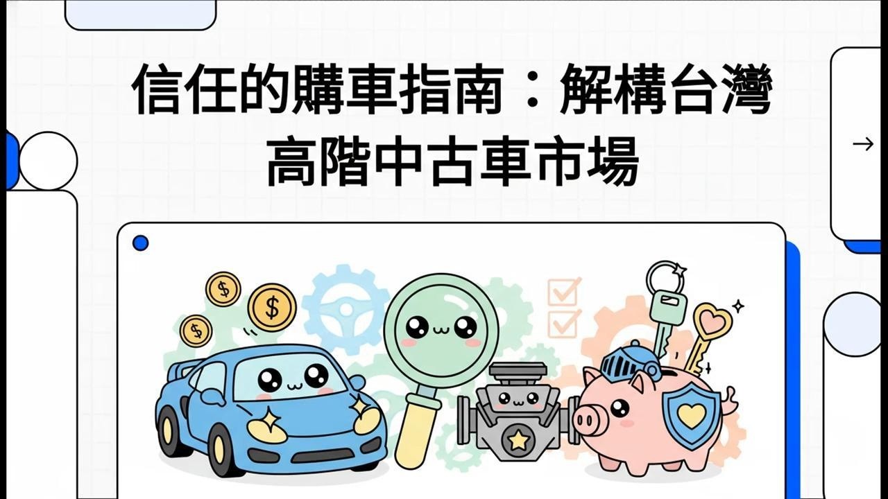 鑫總汽車：進口新古車買賣與鑑定專家