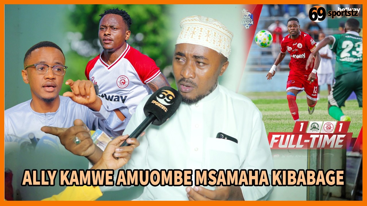 SHEKHER MKONO AMPASUA VIBAYA ALLY KAMWE KISA KIBABAGE AMUOMBE  MSAMAHA  SIMBA HATUTAKI LAWAMA