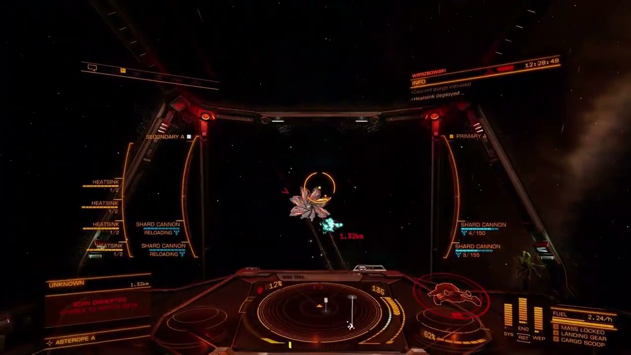 Elite Dangerous Anti Xeno Basilisk modified shard cannons