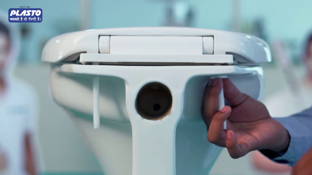 How to install PLASTO Toilet Seat Cover