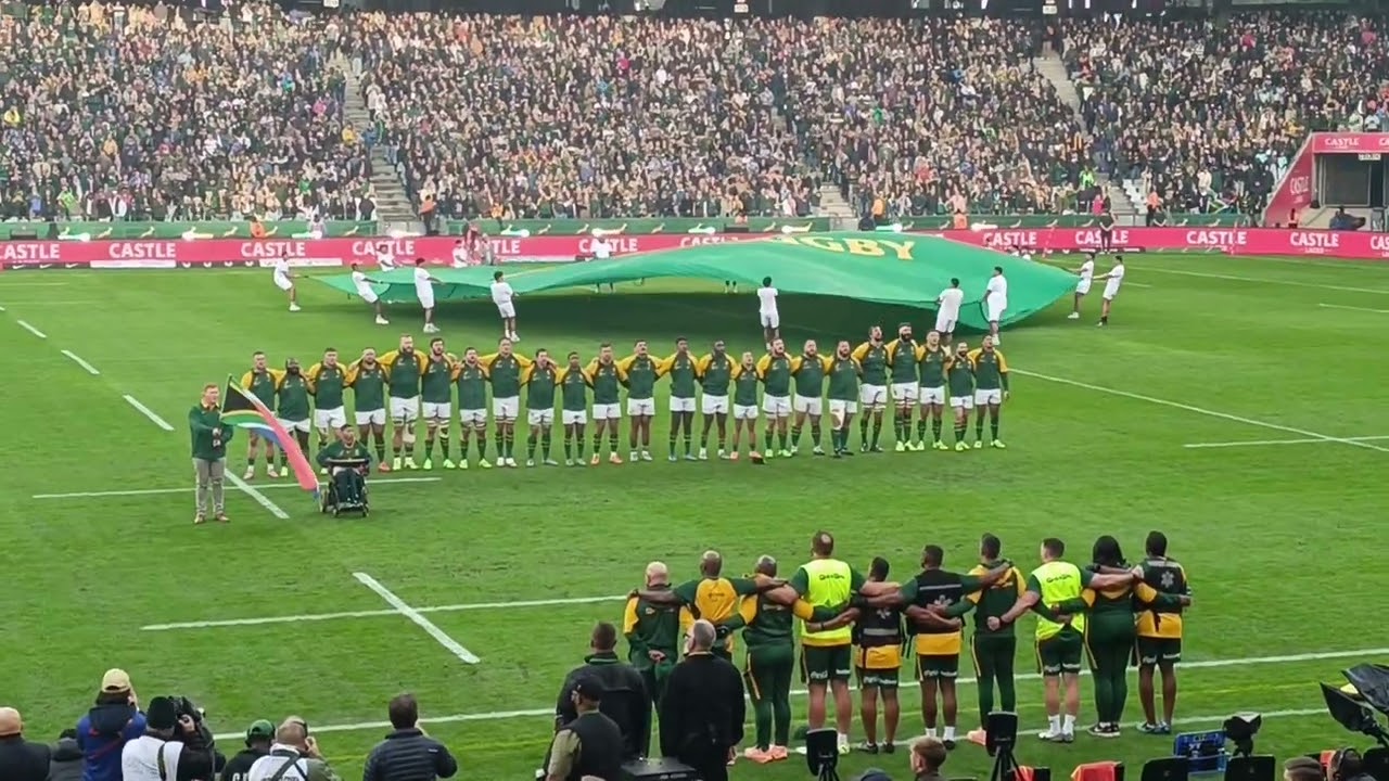 CAPE TOWN FAN VIEW: South African and Australian Anthems 