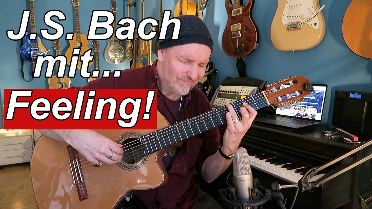 So kann man Bach auch spielen 😊!   - Prelude in D