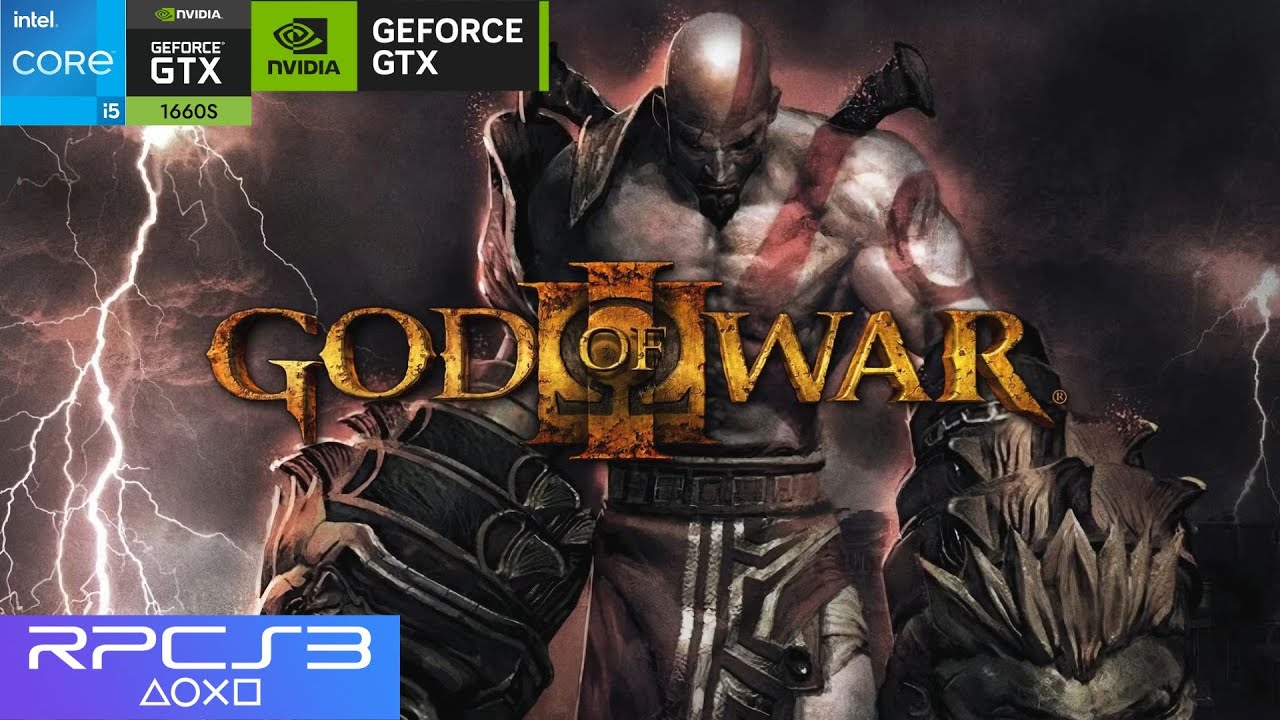 God Of War 3 RPCS3 - i5 12400 + GTX 1660 Super