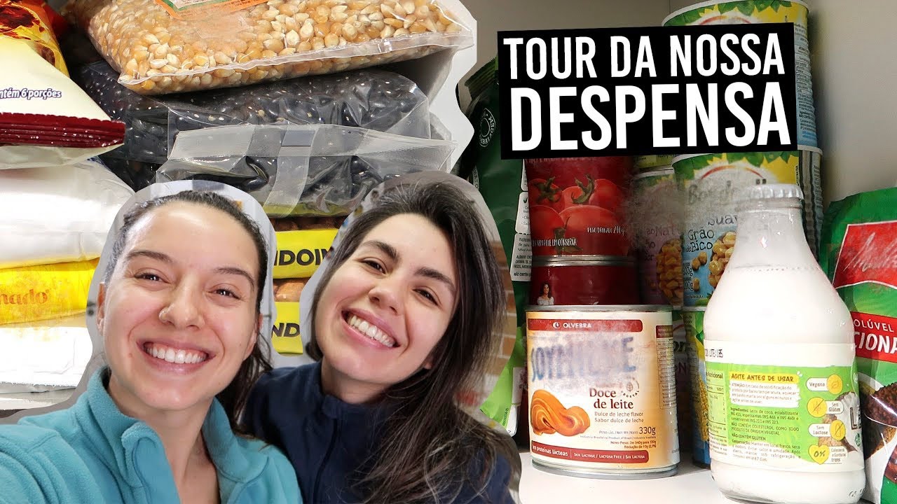 TOUR PELA NOSSA DESPENSA + ORGANIZAÇÃO | TNM Vegg