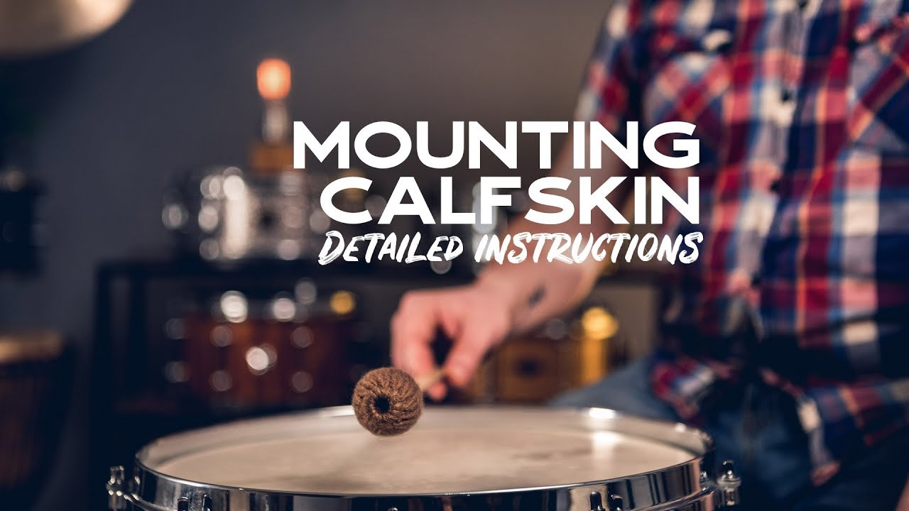 Ep. 4 How to Tune Up a Calfskin Snare Drum Head