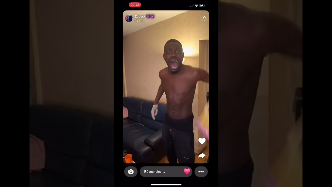 Rediff Snapfr/Zepeck93 devient complètement fou pendant le match PSG vs Inter Milan 🤣🤣 Rediff Snapfr