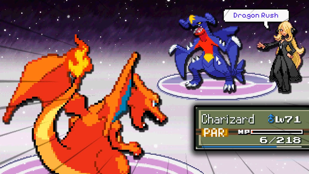 Tentei zerar Pokémon Platinum só com um Charizard... e deu nisso! 🔥
