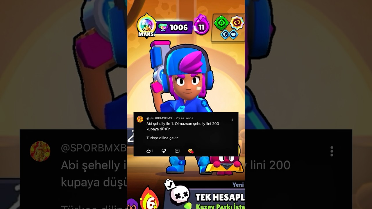 Brawl Stars’da verdiğiniz görevleri yapmaya çalışıyorum part 2!