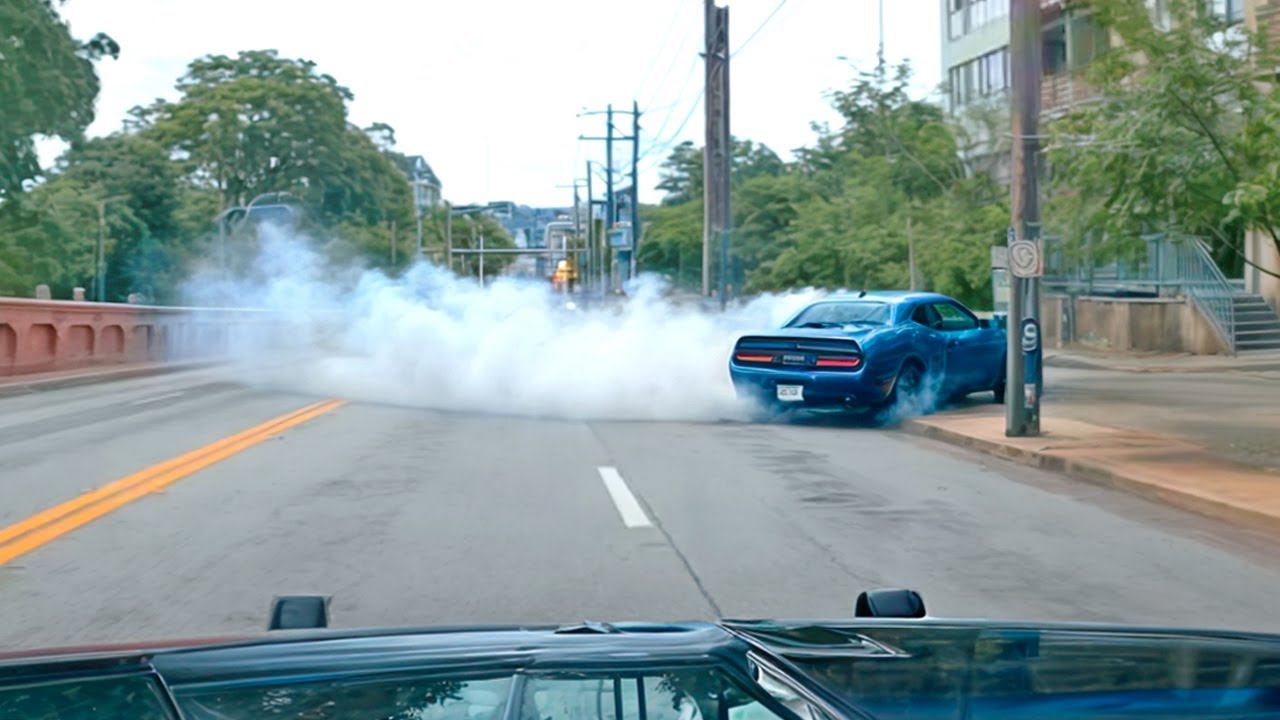 Craziest Dodge Challenger Police Chases - Caught on Dashcam