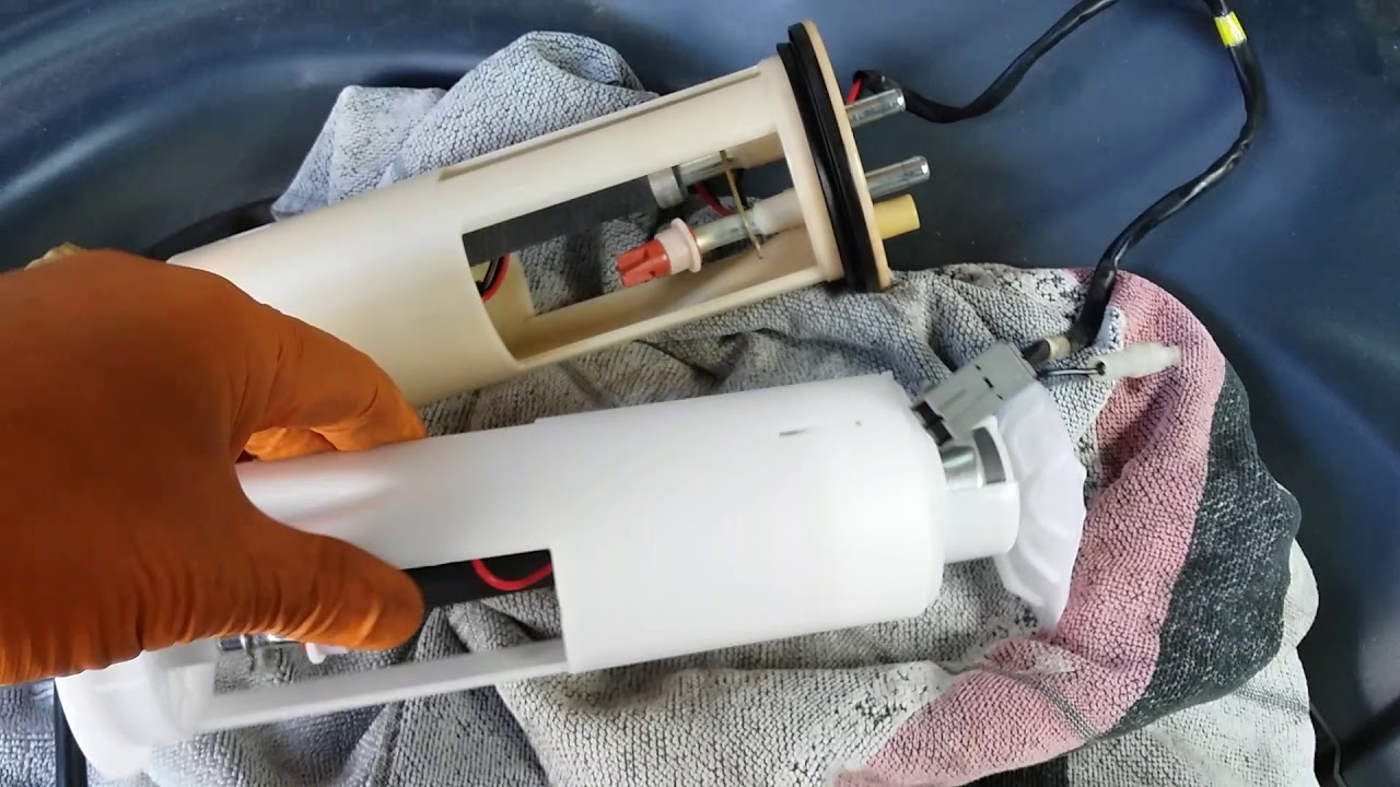 Fuel pump replaced to new, 2000 Volvo , S70, V70 (part 1)