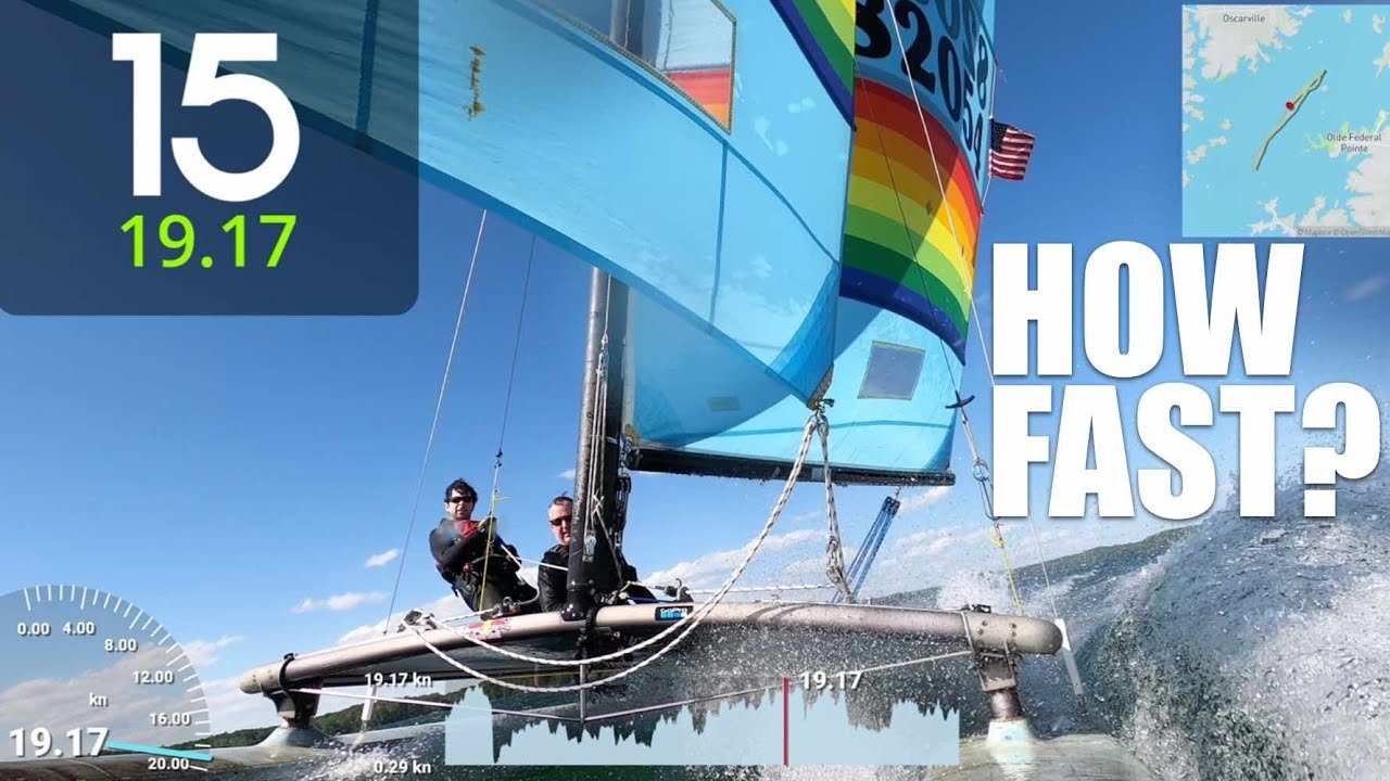 Catamaran Speed Stick Competition Update
