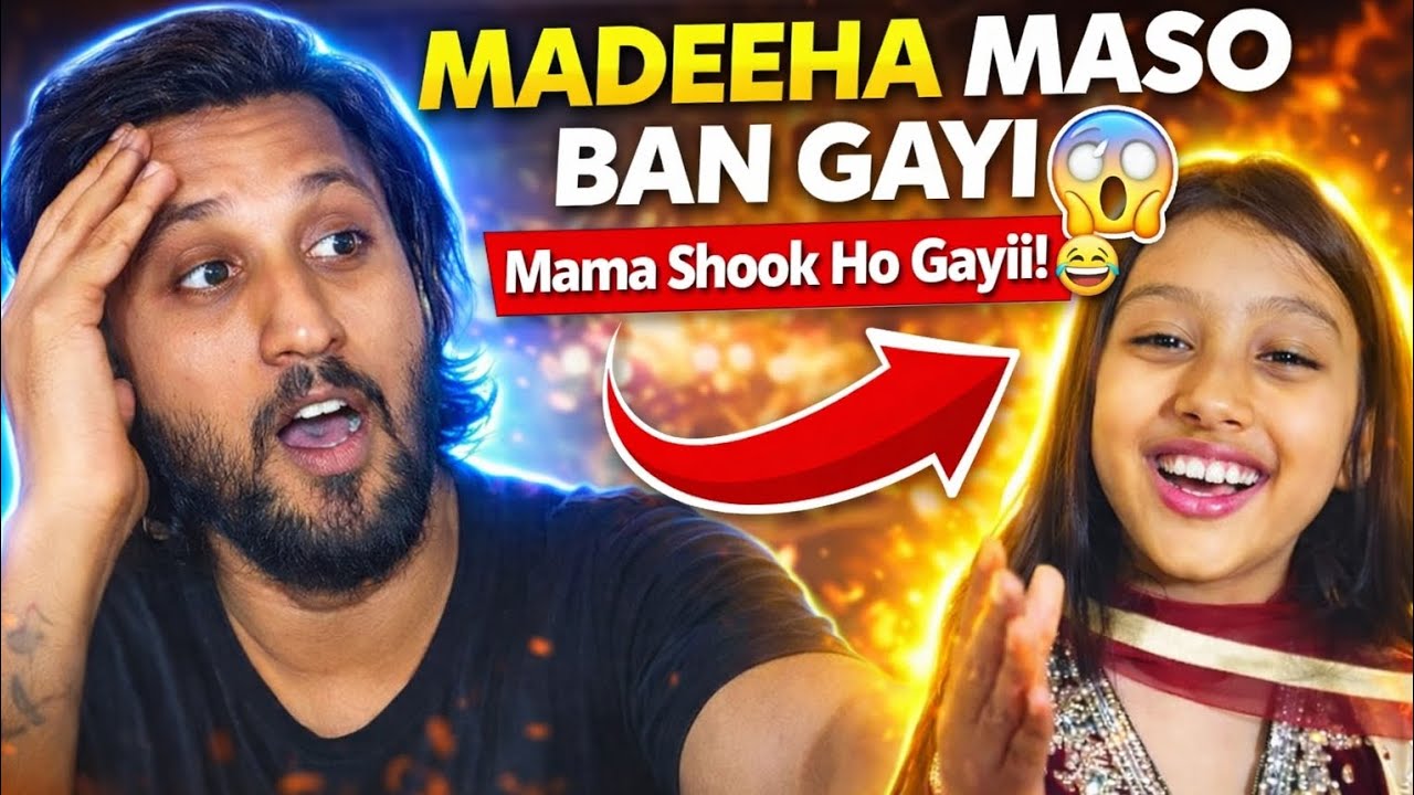 Madeeha Maso Ban Gayi 😱 | Mama Shock Ho Gayi 😂 | Funny Family Prank Vlog