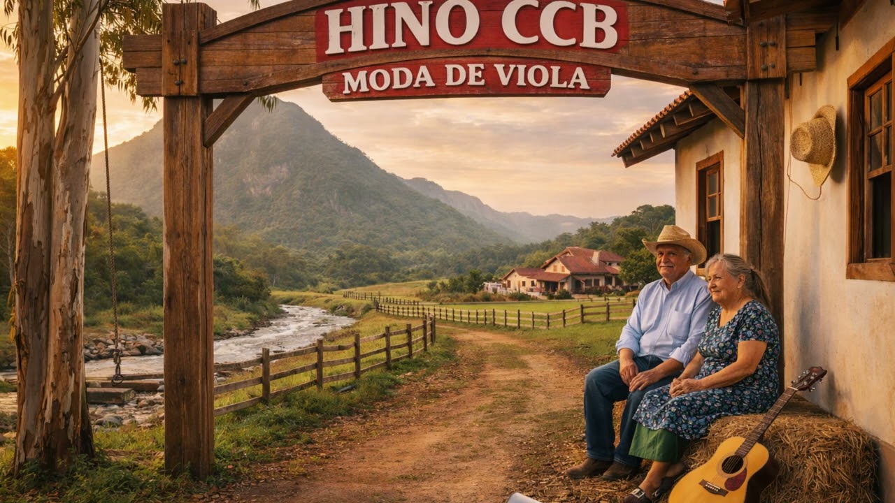 HINO CCB 296-295 ( MODA DE VIOLA) LOUVORES AO SENHOR- louvores que acalmam o coraçao
