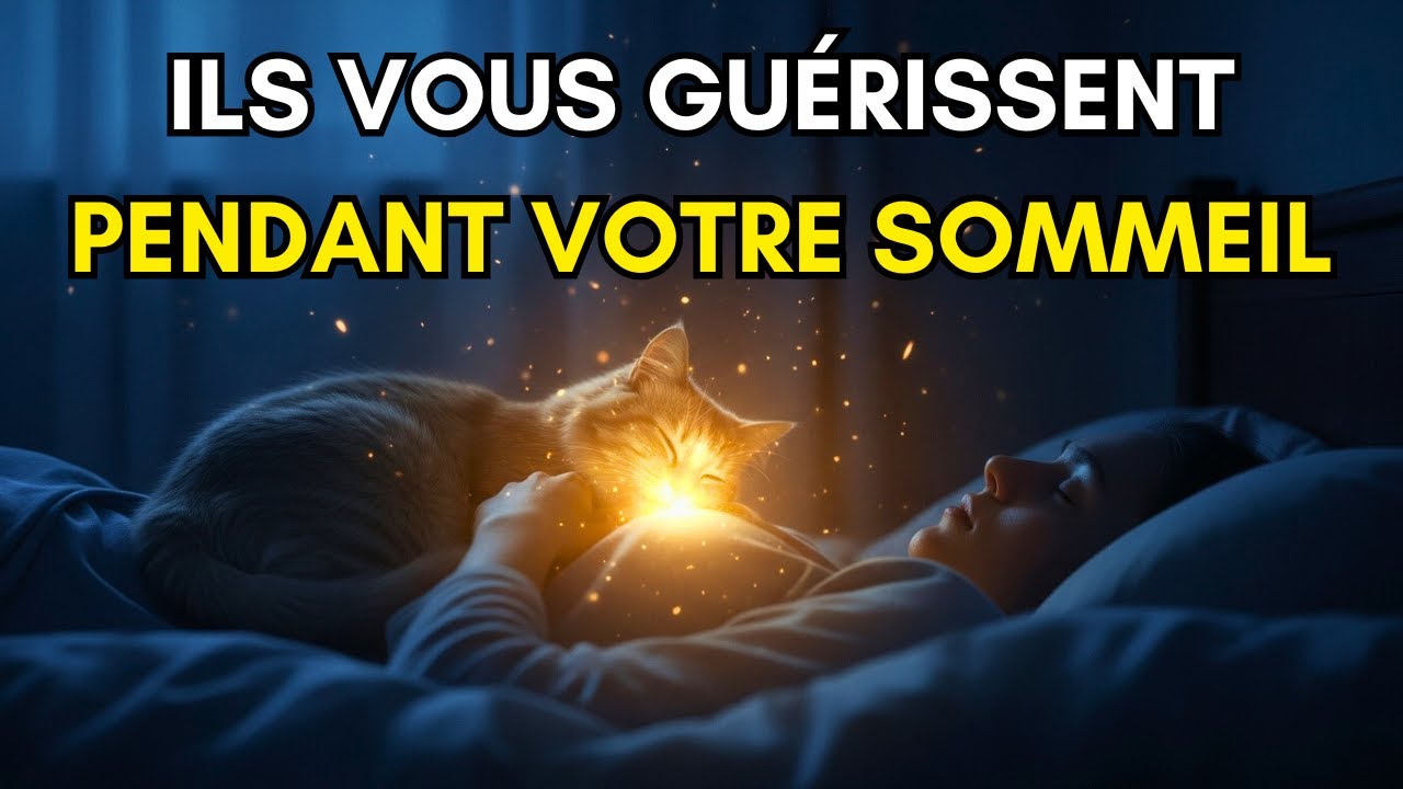 Quand Votre Chat Dort Sur Vous - Le Secret de la Guérison Énergétique Féline
