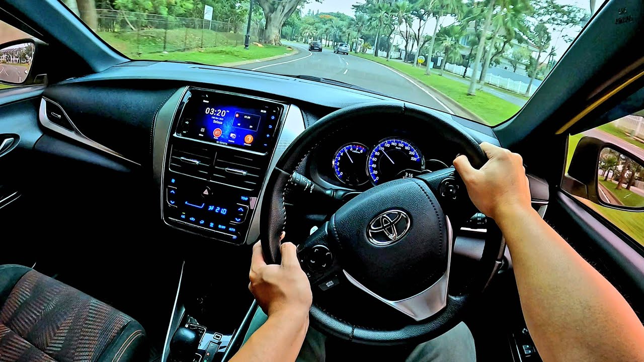 Driving POV TOYOTA NEW YARIS 1.5 CVT TRD SPORTIVO 2018 | Acceleration & Handling | Test Drive ASMR