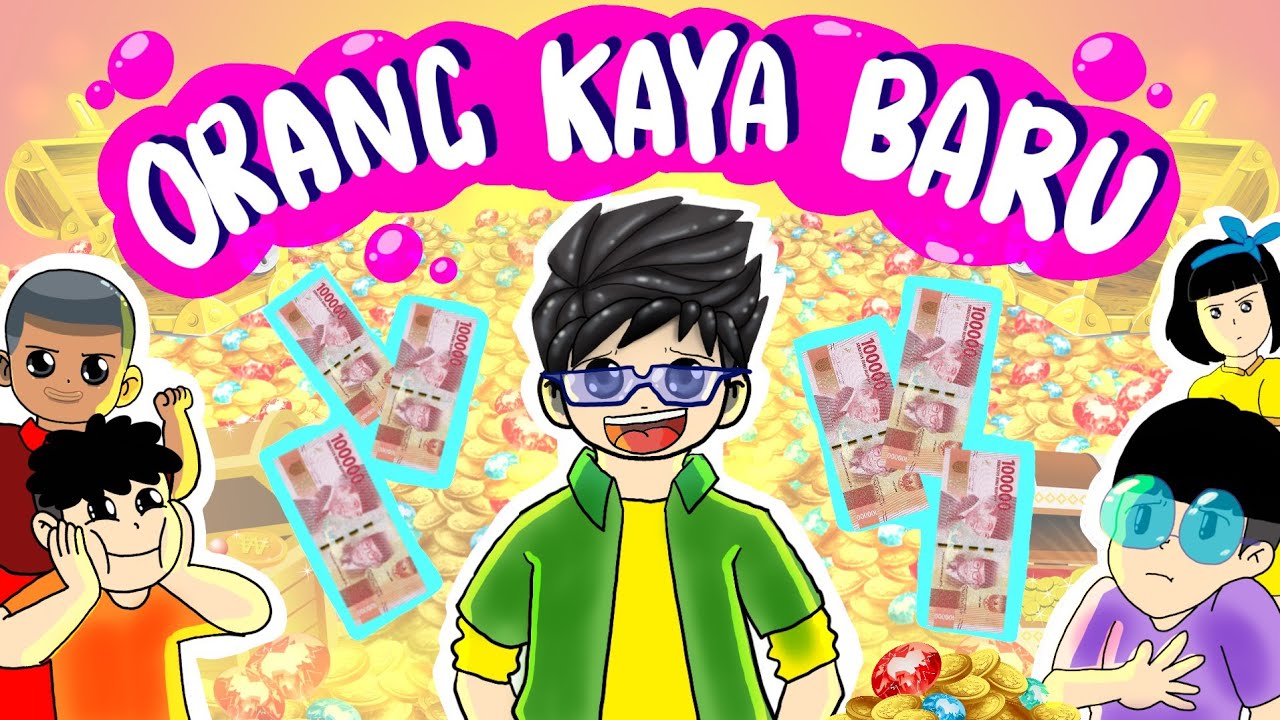 #kartunlucu  KELUARGA TERMISKIN MENDADAK KAYA RAYA 😅 Visi Misi FOYA FOYA 😉 #kartun #kayavsmiskin