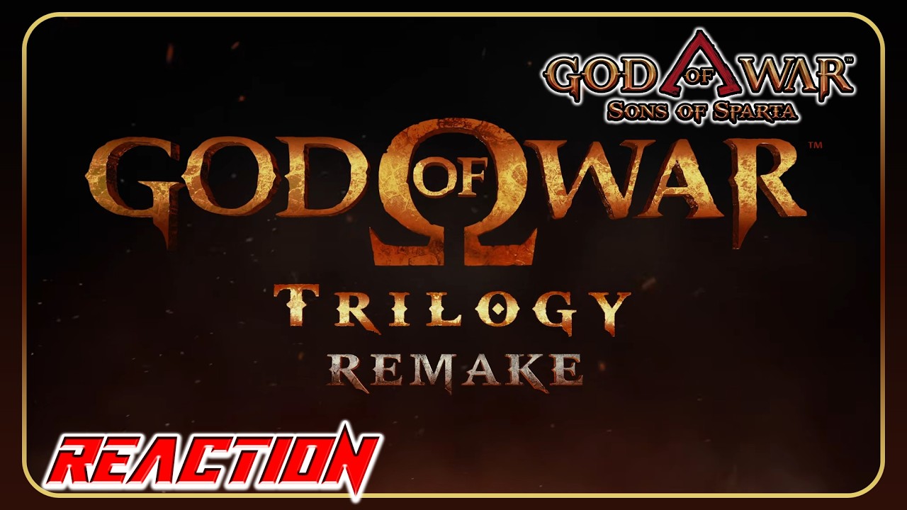 GREEK GOD OF WAR IS BACK!!!!!!!!!! | God of War Trilogy Remake + Sons of Sparta | Reaction