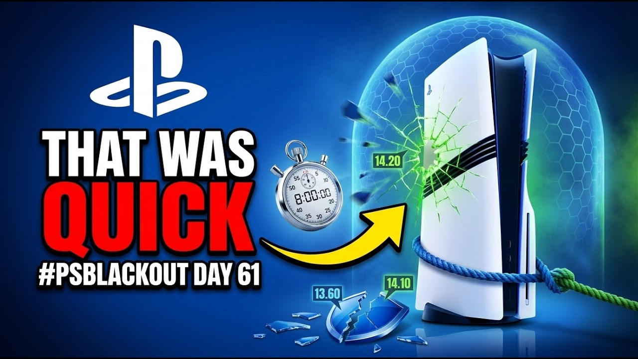 PS5 Blackout Day 61 - Sonys 14.20 update DEFEATED ALREADY!