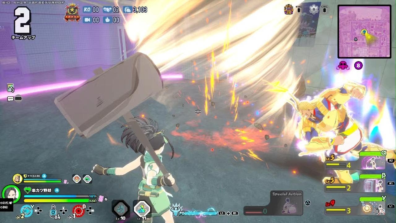 【デュオ】僕のヒーローアカデミア ULTRA RUMBLE_20260115202737【浴衣/危機透過壁走りヤオモモ】