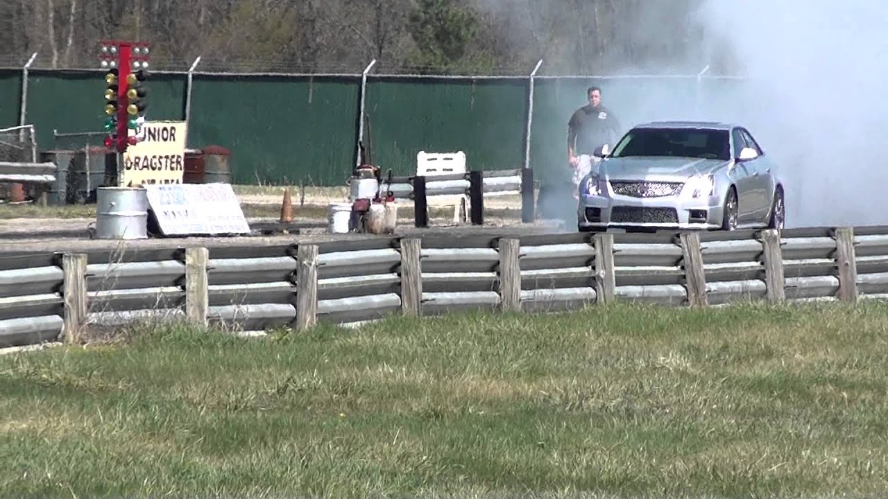 Stock CTS V runs 1/4 Mile in 11.77 at 119mph