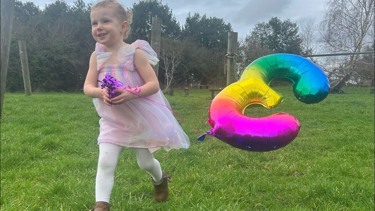 Lillie is 3!