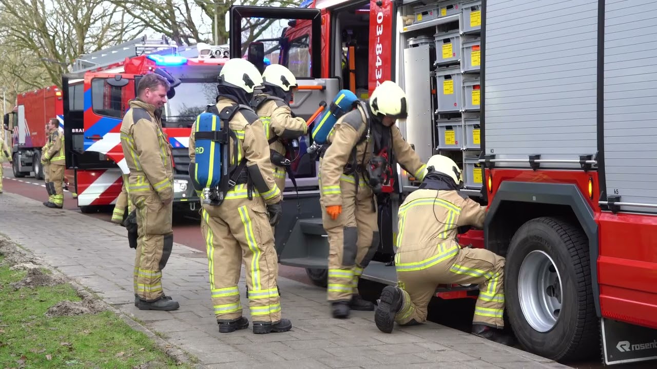 Matras in de brand en aanhouding  AZC Assen