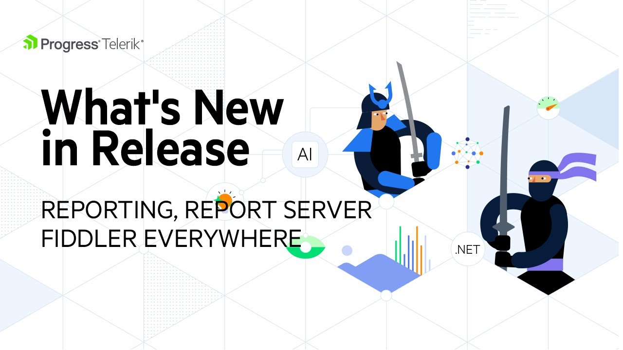 Telerik Reporting and Fiddler Everywhere 2025 Release Webinar
