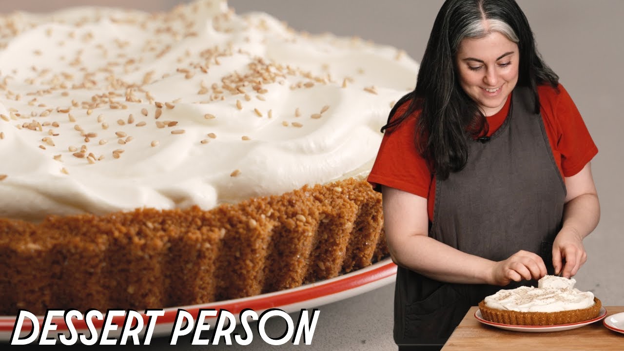 Клэр Саффиц готовит банановый кремовый тарт | Dessert Person