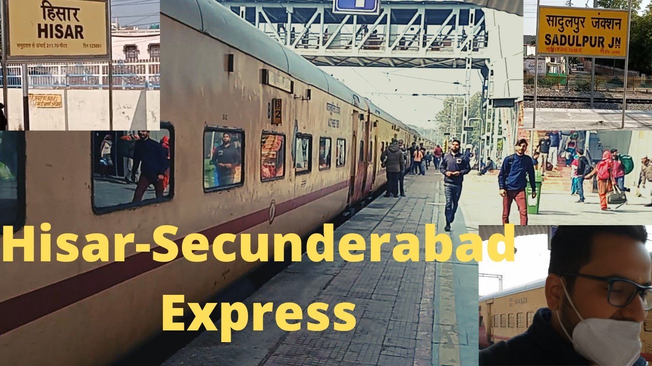 Hisar Secunderabad Express Train pakadna mushkil ho gya...Vlog#47 #10dayschallenge #algrowchallenge