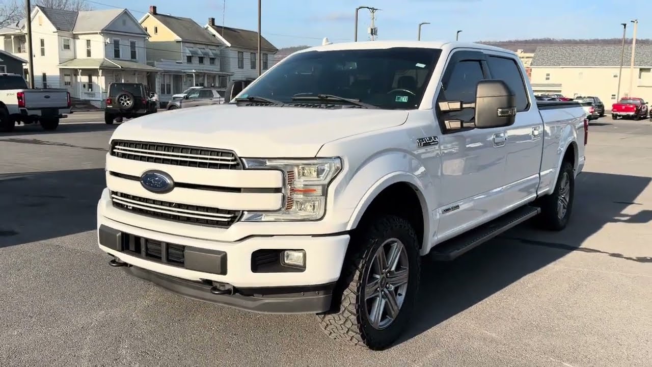 Ford F-150 Lariat Diesel 2018 года (F6002A) на озере Форд.