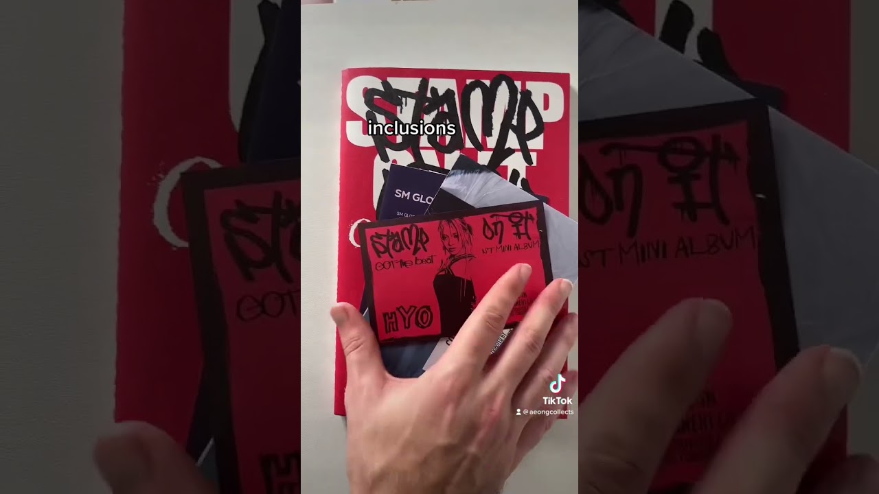 got the beat - stamp on it unboxing 
