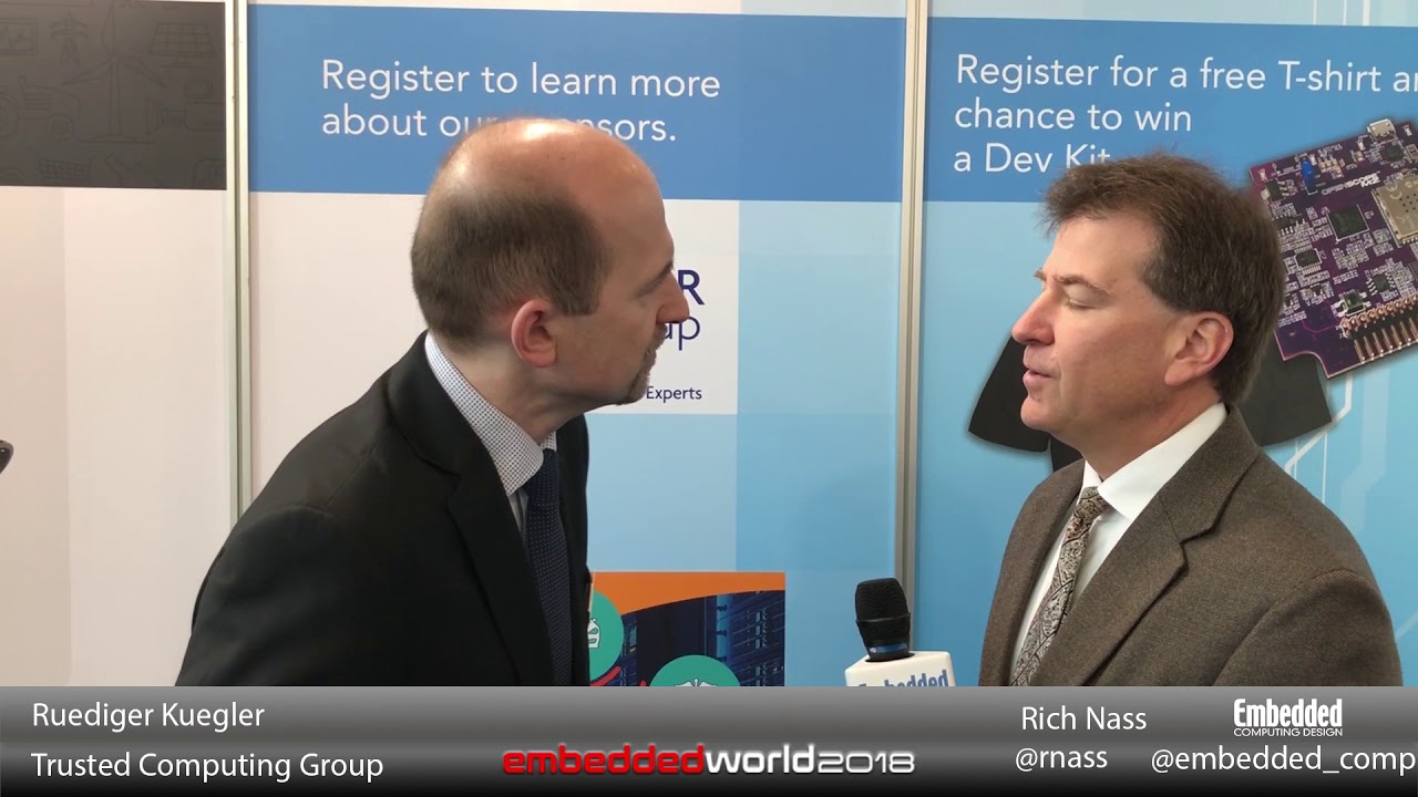 Trusted Computing Group/Wibu at Embedded World 2018