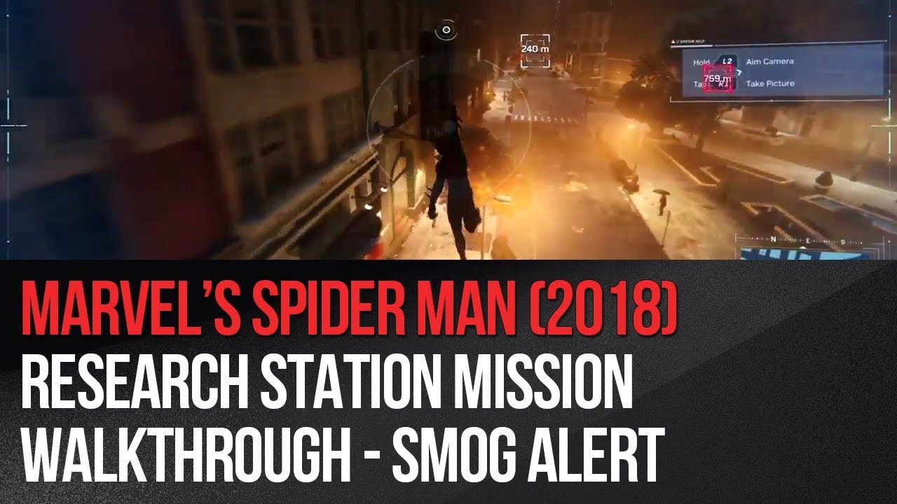 Marvel's Spider-Man - Research Station Mission Walkthrough - Smog Alert