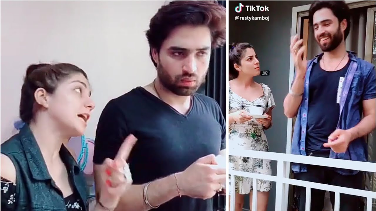Pati Patne ka Pyaar Asman par #new tik Tok comedy vedio  must watch#restykamboj