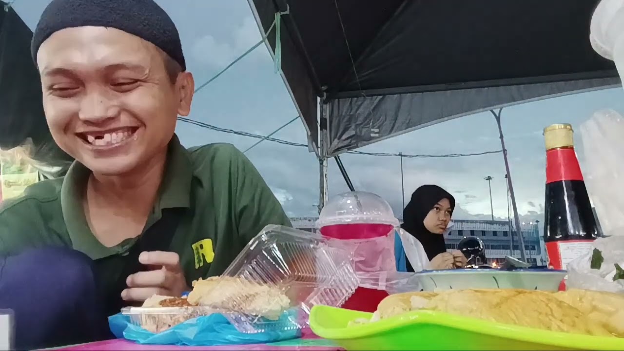 Suasana Berbuka di Dataran Tunku Bujang Sibu ❗❗❗❗Meriah weii❗❗